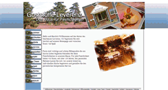 Desktop Screenshot of gasthaus-leverenz.de